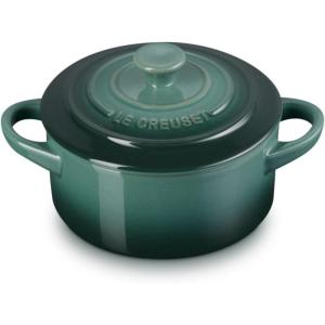 Le Creuset Stoneware Mini Round Cocotte, 8 oz., Caribbean(Artichaut)