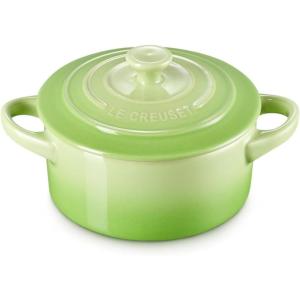Le Creuset Stoneware Mini Round Cocotte, 8 oz., Caribbean(Palm)