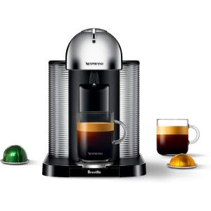 Nespresso Vertuo Coffee and Espresso Maker by Breville, Chrome(Chrome)