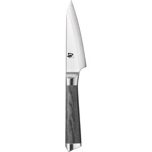 Shun Cutlery Kagerou Paring Knife 4 Inch, Small, Sharp, Nimble Cooking Knife for Peeling, Coring, Trimming and More, Precise Cutting Knife, Handcrafted Japanese Kitchen Knife