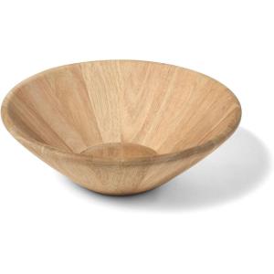 Sur La Table Acacia Wood Serving Bowl – 12″ Round Natural Wooden Bowl for Salads, Pastas & Sides, Durable & Stylish for Everyday Meals or Entertaining