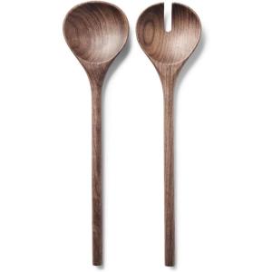 Sur La Table Black Walnut Servers, Set of 2, Brown