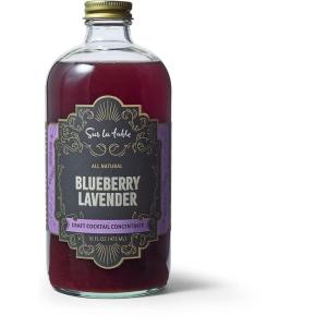 Sur La Table Blueberry Lavender Craft Cocktail Concentrate, Purple