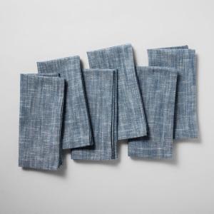Sur La Table Chambray Napkins, Set of 6, Black(Indigo)