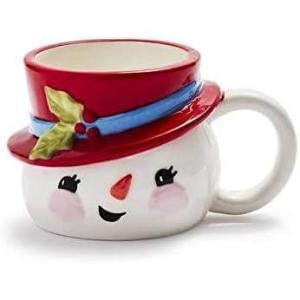 Sur La Table Figural Snowman Mug 16.5oz