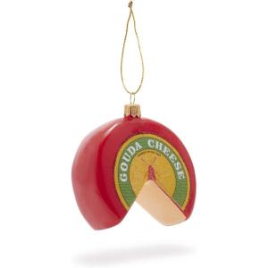 Sur La Table Gouda Cheese Glass Ornament