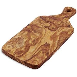 Sur La Table Italian Olivewood Cheese Paddle, Tan