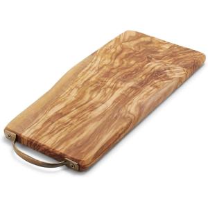 Sur La Table Italian Olivewood Cheese Paddle With Handle, Brown