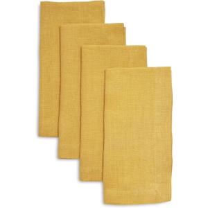 Sur La Table Linen Napkins, Set of 4, Blue(Exclusive Color: Honey)