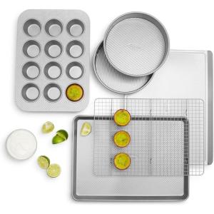 Sur La Table Platinum Pro Bakeware, Set of 6, Gray