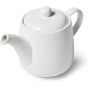Sur La Table Porcelain Teapot, 5.9 cups, White