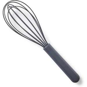 Sur La Table Silicone Whisk, 10″, Gray(Gray)