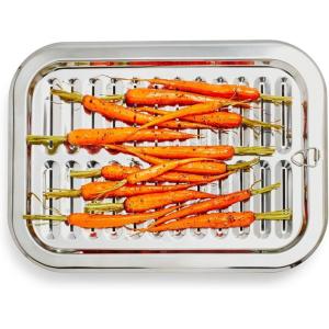 Sur La Table Stainless Steel Broiler Pans, Silver