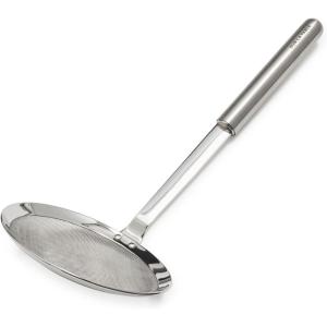 Sur La Table Stainless Steel Fine-Mesh Skimmer, Silver