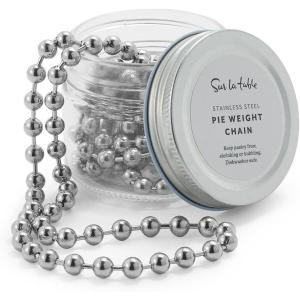 Sur La Table Stainless Steel Pie Weight Chain, 6’, Silver