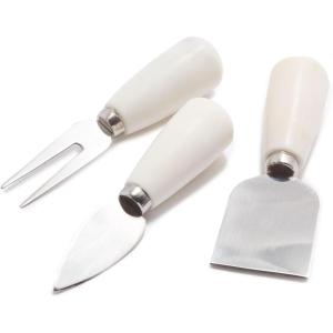 Sur La Table White Marble Cheese Knife Set