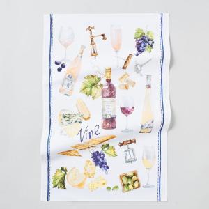 Sur La Table Wine Kitchen Towel, Multi