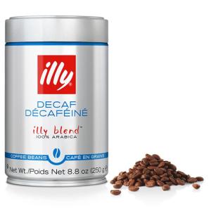 illy Whole Bean Coffee – Perfectly Roasted – Colombia Medium Roast – Smooth Taste, Notes of Fruit – Fruit Notes – 100% Arabica Beans – No Preservatives – 8.8 Ounce(Decaf Medium Roast)