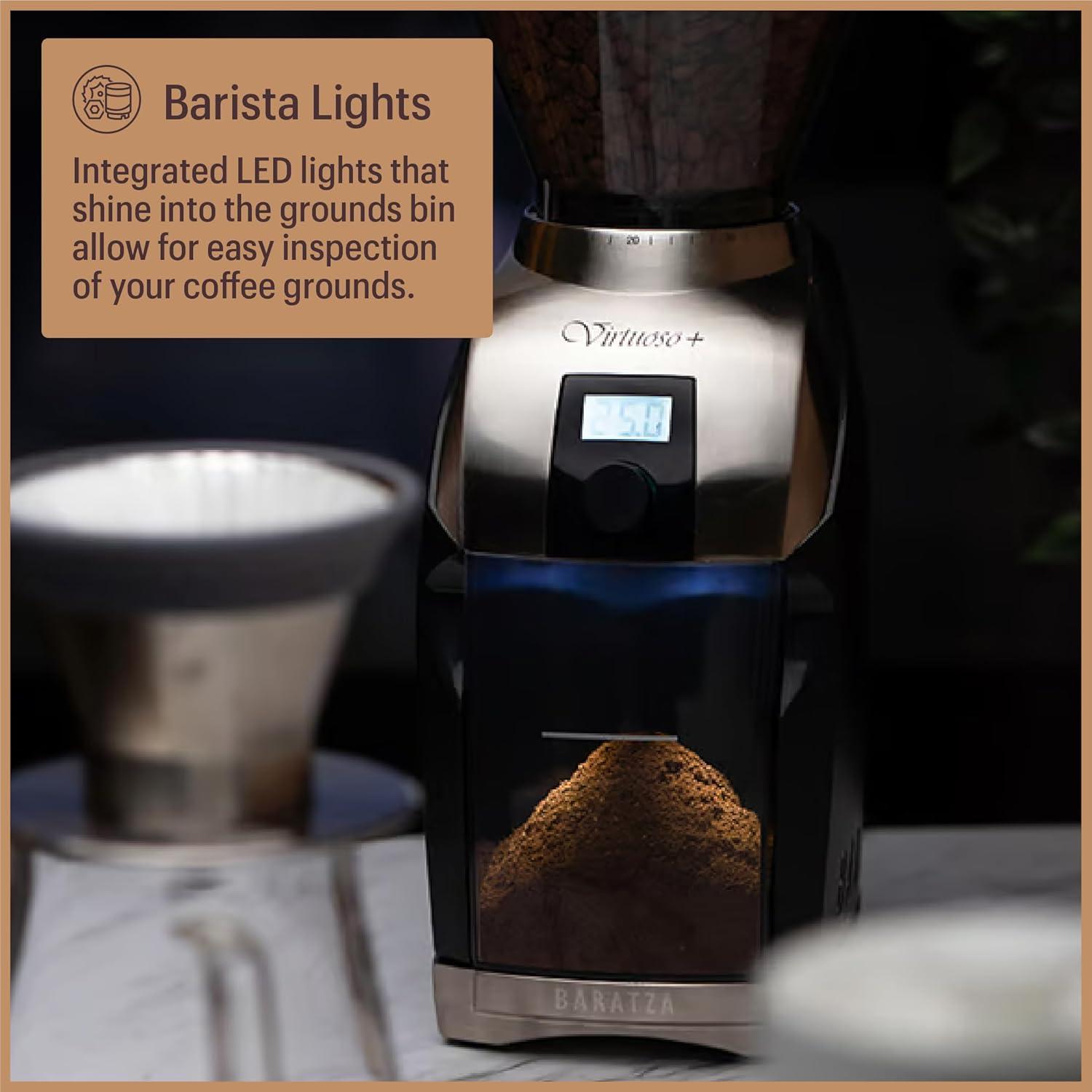 imageBaratza Virtuoso Coffee Grinder ZCG587BLK Black