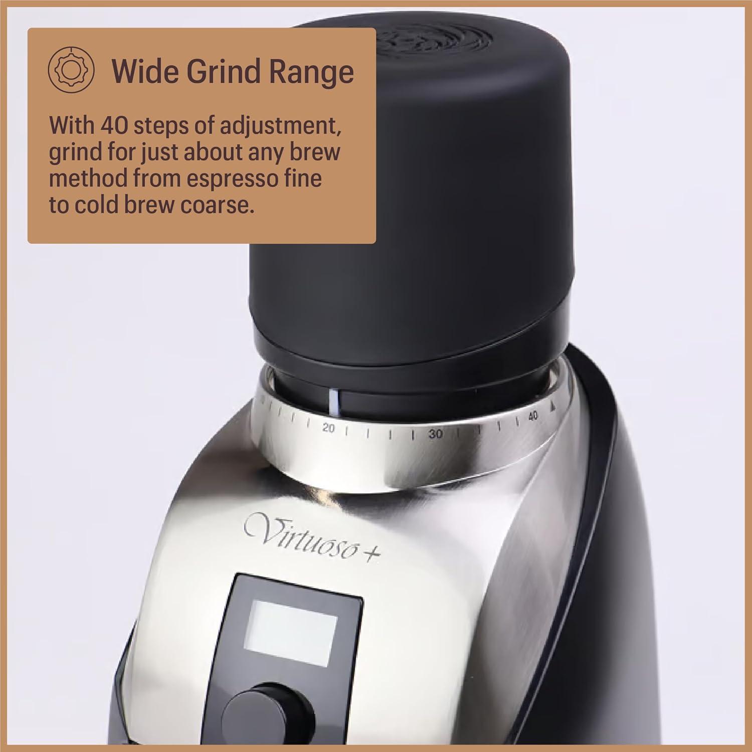 imageBaratza Virtuoso Coffee Grinder ZCG587BLK Black