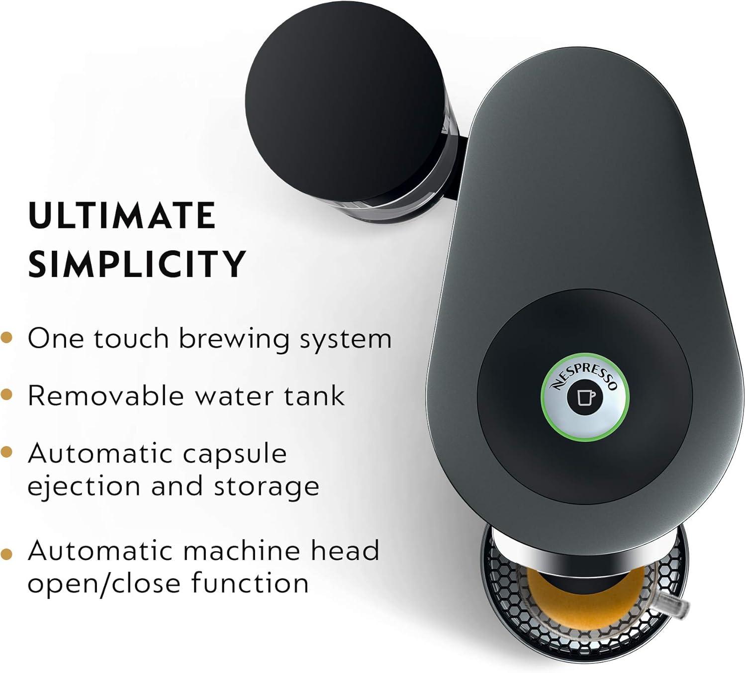 imageDeLonghi Nespresso Vertuo Plus Coffee and Espresso Maker by DeLonghi Titan