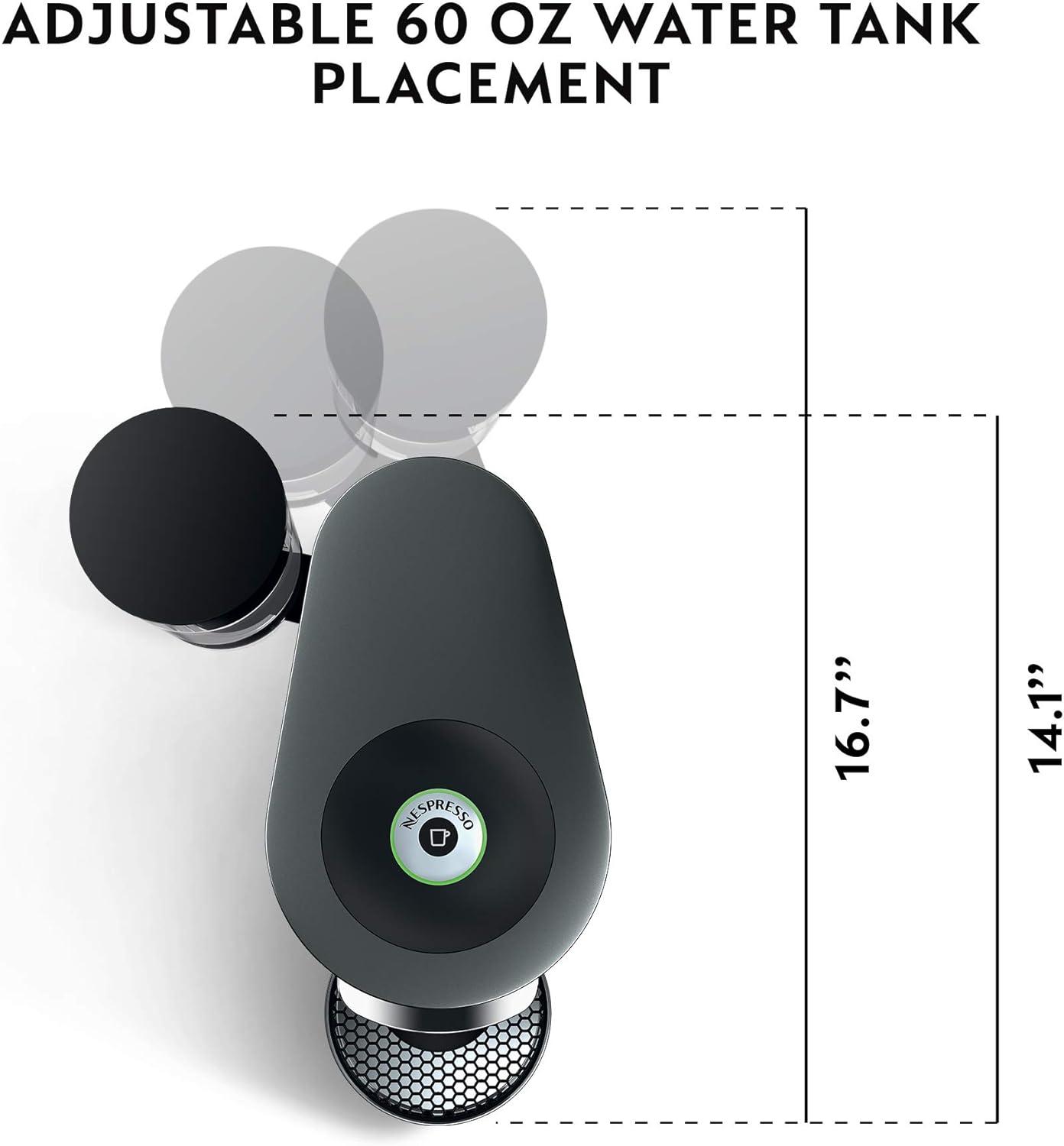 imageDeLonghi Nespresso Vertuo Plus Coffee and Espresso Maker by DeLonghi Titan