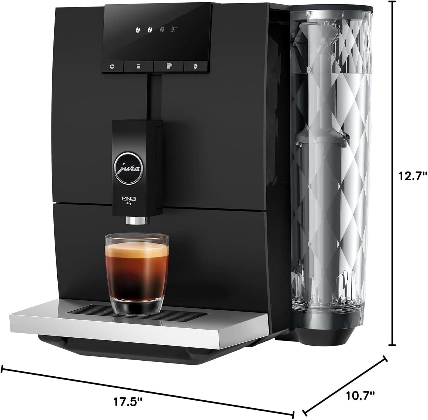 imageJura ENA 4 Full Nordic White Automatic Coffee MachineFull Metropolitan Black