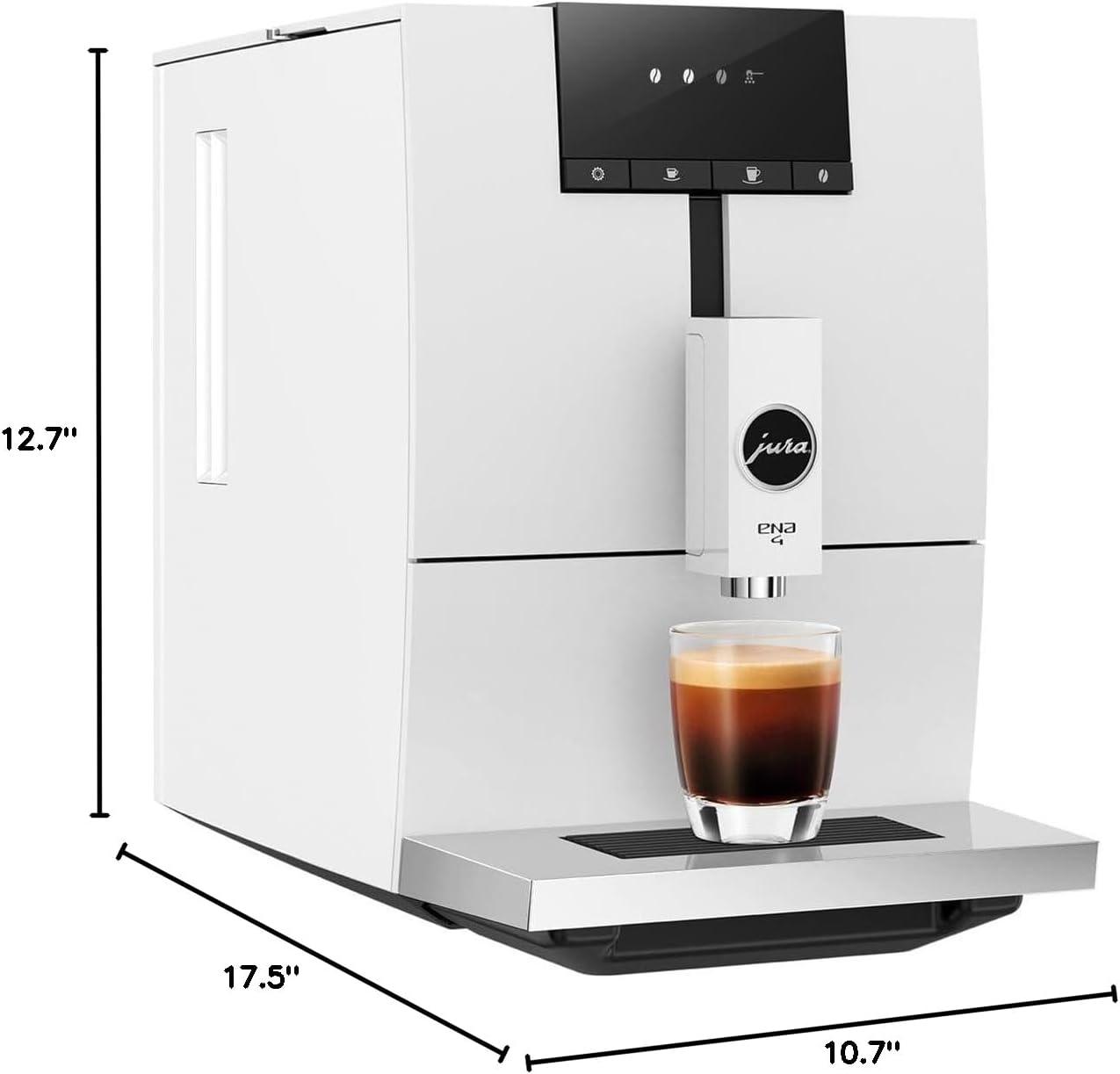 imageJura ENA 4 Full Nordic White Automatic Coffee MachineNordic White