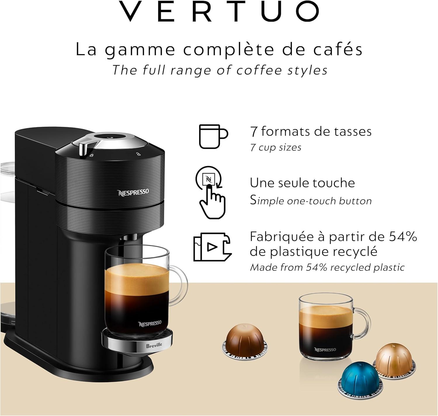 imageNespresso Vertuo Next by Breville Black