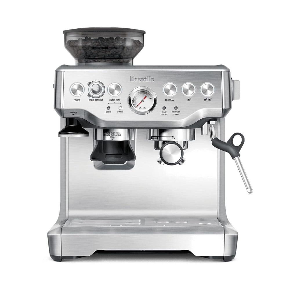 imageBreville Barista Express Espresso Machine BES870XL Brushed Stainless SteelBrushed Stainless Steel