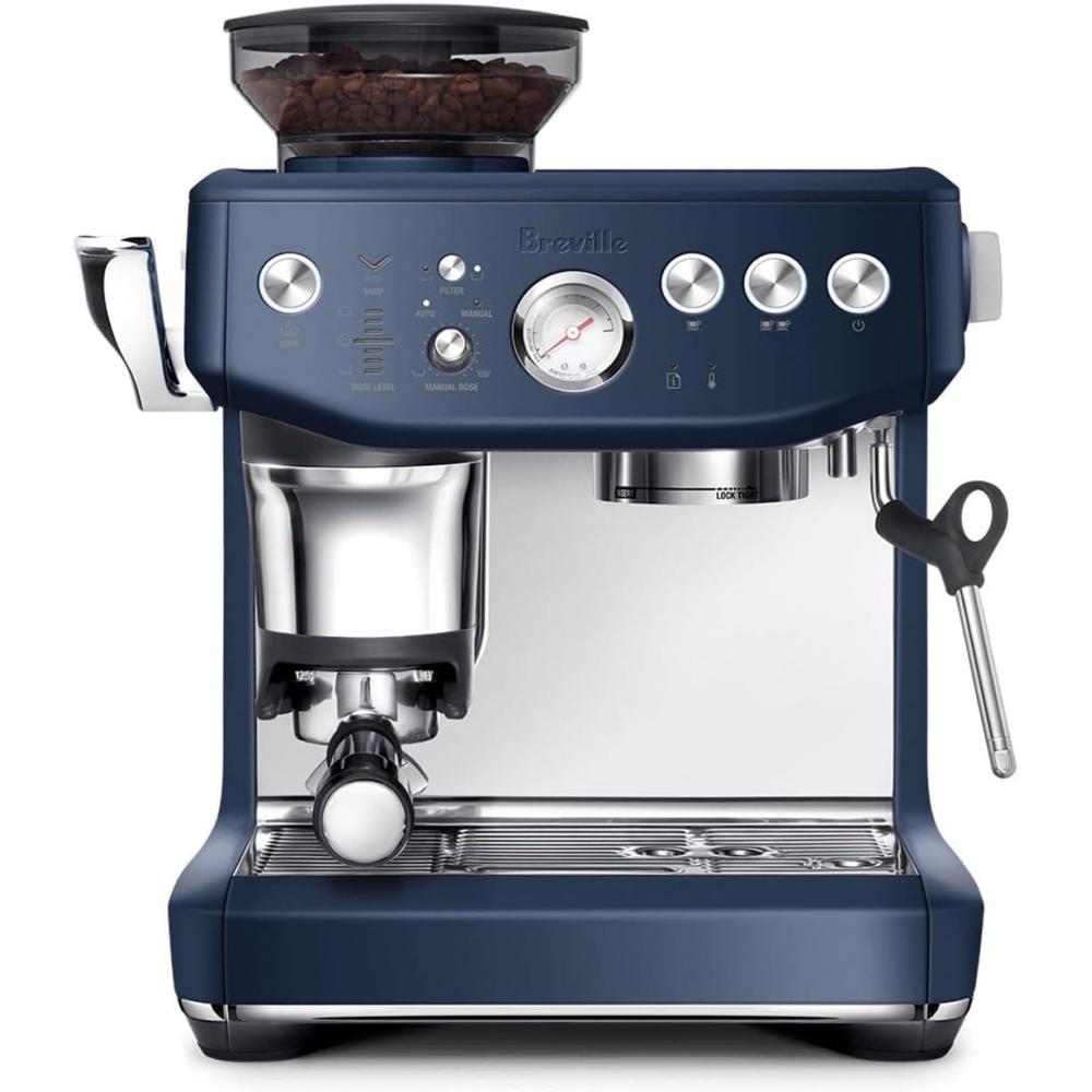 imageBreville Barista Express Impress BES876BST Black Stainless SteelDamson Blue