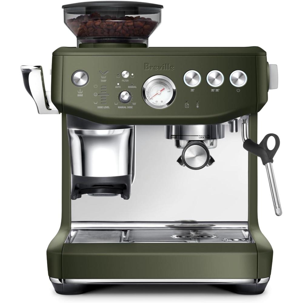 imageBreville Barista Express Impress BES876BST Black Stainless SteelOlive Tapenade