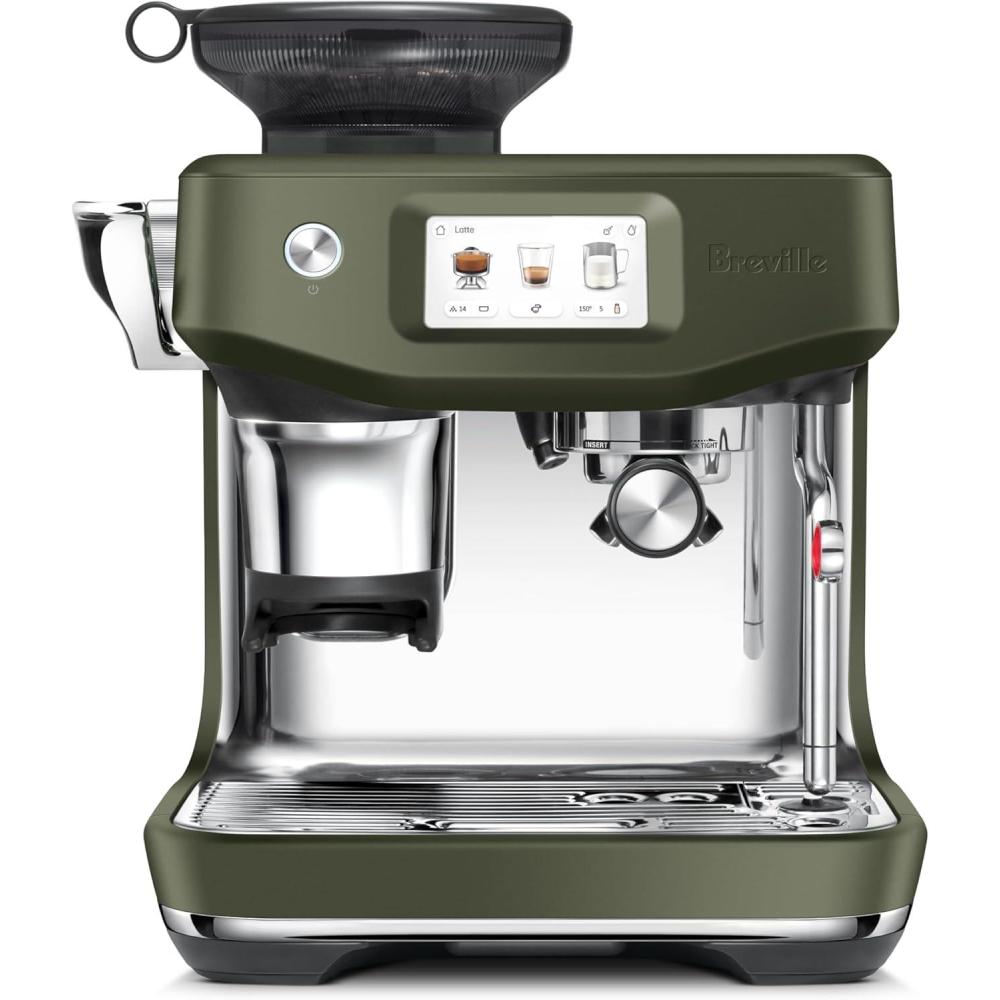 imageBreville Barista Touch Impress Espresso Machine BES881DBL Damson BlueOlive Tapenade