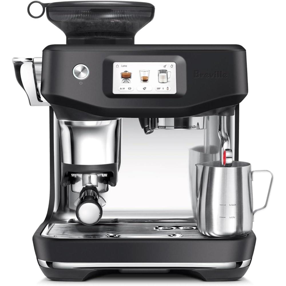 imageBreville Barista Touch Impress Espresso Machine BES881DBL Damson Blueblack truffle