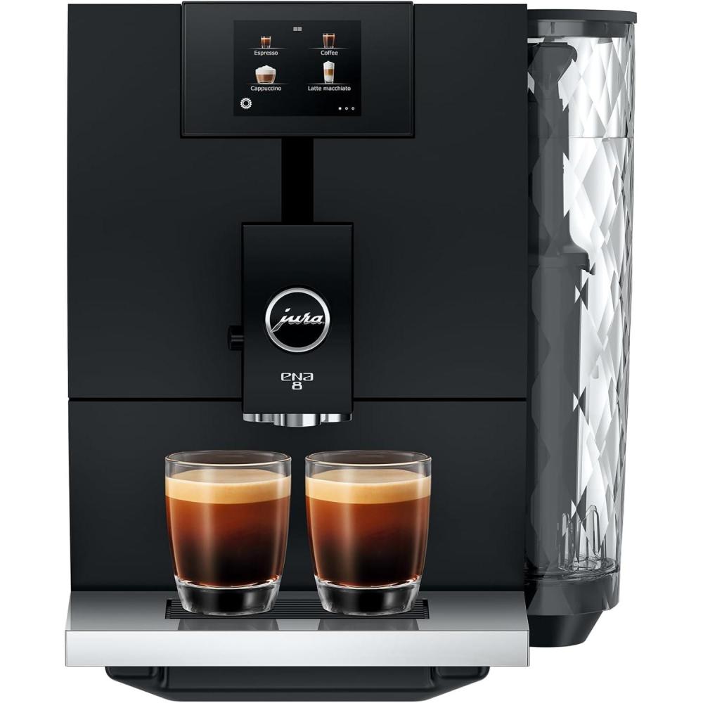 imageJura ENA 8 Touchscreen Full Metropolitan Black 15496Full Metropolitan Black