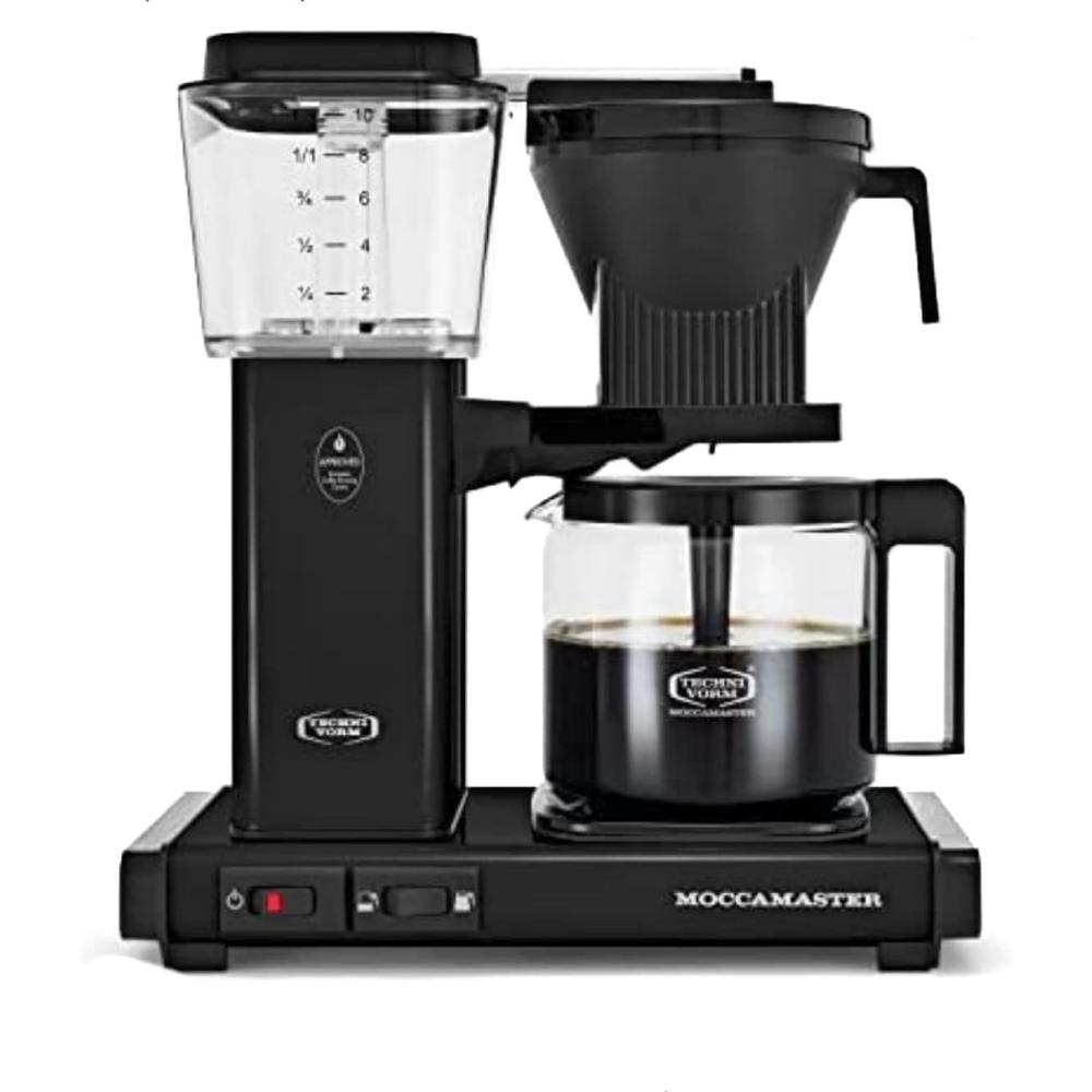 imageTechnivorm Moccamaster 53941 KBGV Select 10Cup Coffee Maker Polished Silver 40 ounce 125lAnthracite