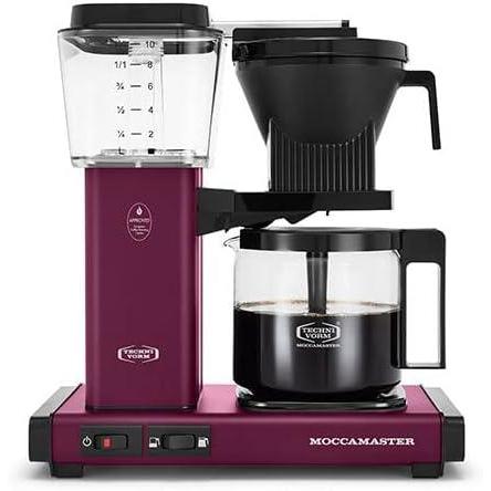 imageTechnivorm Moccamaster 53941 KBGV Select 10Cup Coffee Maker Polished Silver 40 ounce 125lBeetroot