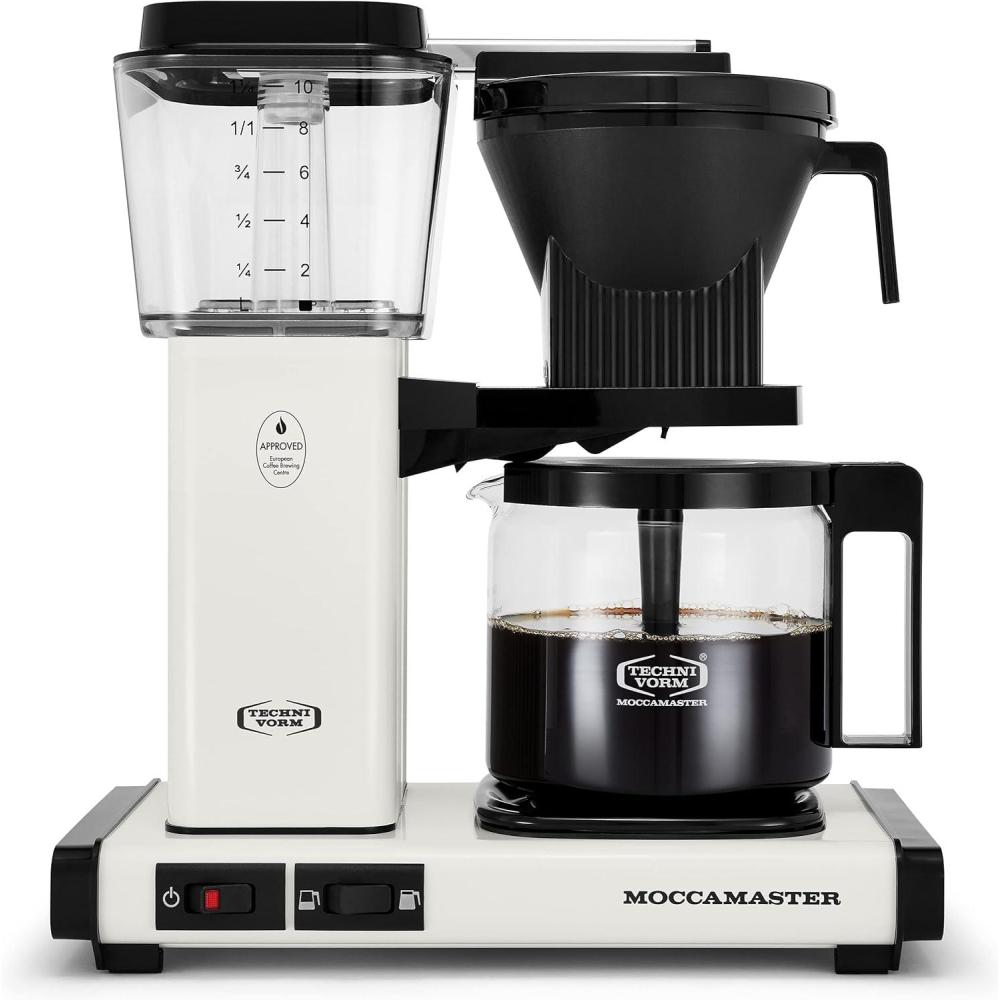 imageTechnivorm Moccamaster 53941 KBGV Select 10Cup Coffee Maker Polished Silver 40 ounce 125lOffWhite