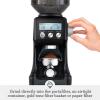 Breville BCG820BTR Smart Grinder Pro for Coffee and Espresso, Black Truffle(Black Truffle)