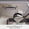 Breville Barista Express Impress BES876BST, Black Stainless Steel(Damson Blue)