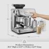 Breville Barista Touch Impress Espresso Machine BES881DBL, Damson Blue(Olive Tapenade)