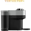 Nespresso Festive Vertuo Pop+ Deluxe Coffee and Espresso Maker by Breville with Milk Frother, Matte Black Gold(Titan)