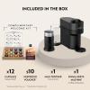 Nespresso Limited-Edition Vertuo Pop+ Coffee and Espresso Maker by De’Longhi, Pastel Yellow(Liquorice Black)