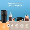 Nespresso Limited-Edition Vertuo Pop+ Coffee and Espresso Maker by De’Longhi, Pastel Yellow(Liquorice Black1)