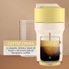 Nespresso Limited-Edition Vertuo Pop+ Coffee and Espresso Maker by De’Longhi, Pastel Yellow(Pastel Yellow)