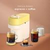 Nespresso Limited-Edition Vertuo Pop+ Coffee and Espresso Maker by De’Longhi, Pastel Yellow(Pastel Yellow)