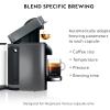 Nespresso Vertuo Plus Deluxe Coffee and Espresso Maker by De’Longhi, Titan with Aeroccino Milk Frother, 110 Volts(Titan)