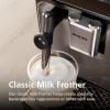 Philips 3300 Series Fully Automatic Espresso Machine with integrated milk frother and grinder, 5 Hot & Iced Coffee Pre-Sets, 40% Quieter SilentBrew, 15-Bar Pressure, Glossy Black (EP3326/90)(Black Chrome)