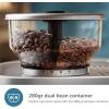 Philips Barista Brew Semi Automatic Espresso Machine – Single & Double Espresso,Americano, 250g Bean Container+Grinder+Milk Jug with temperature indicator,Calibrated Tamping,Metal Silver (PSA3218/01)(Metal Cappuccino)