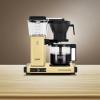 Technivorm Moccamaster 53941 KBGV Select 10-Cup Coffee Maker, Polished Silver, 40 ounce, 1.25l(Butter Yellow)